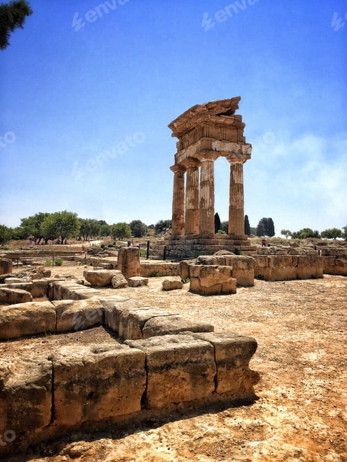 Preview: Valle dei templi ancient temple ruins