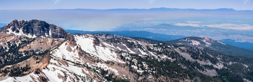 Preview: Panoramic view in Lassen National Park