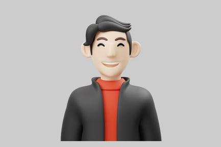 Preview: Cartoon character young man