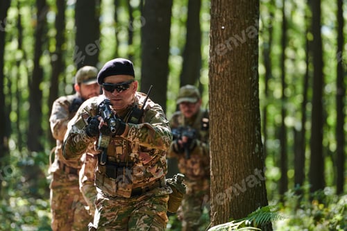 Preview: A specialized military antiterrorist unit conducts a covert operation in dense, hazardous woodland