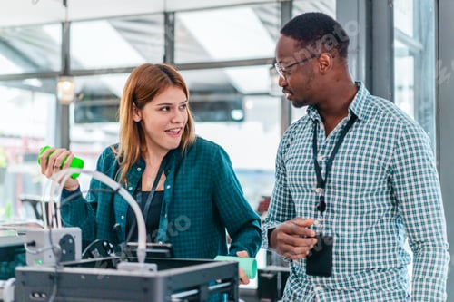 Preview: Two Product Designers Testing 3D Printed Prototypes