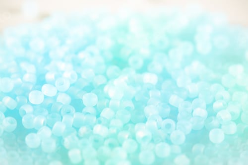 Preview: Beads Small Decorative Beads Lie On A White Background