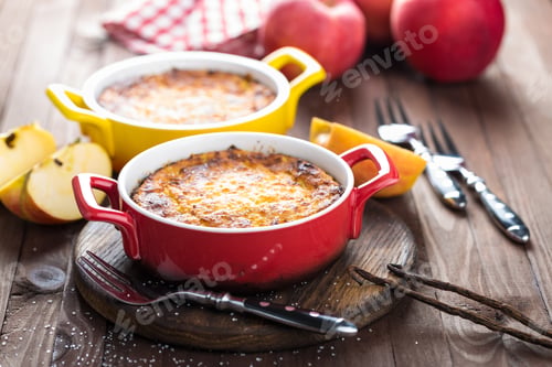 Preview: Cottage cheese casserole, sweet breakfast