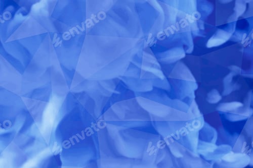 Preview: Blue fluid patterned background