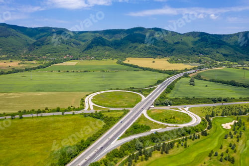 Preview: junction near a mountain