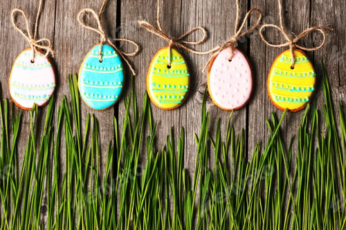 Preview: Easter homemade gingerbread cookie