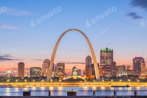 Preview: St. Louis, Missouri, USA Skyline