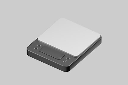 Preview: Minimalist digital scale
