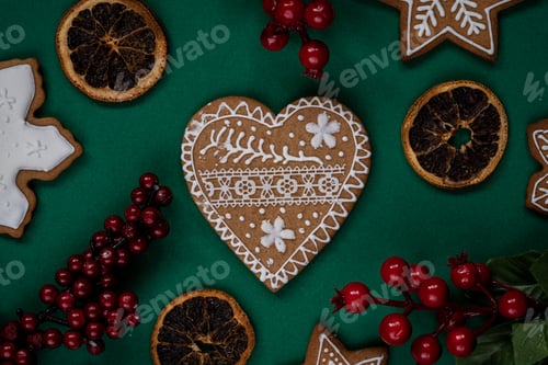 Preview: heart-shaped gingerbread