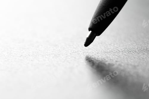 Preview: Pen close up shot