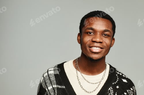 Preview: Portrait of Black Man Smiling