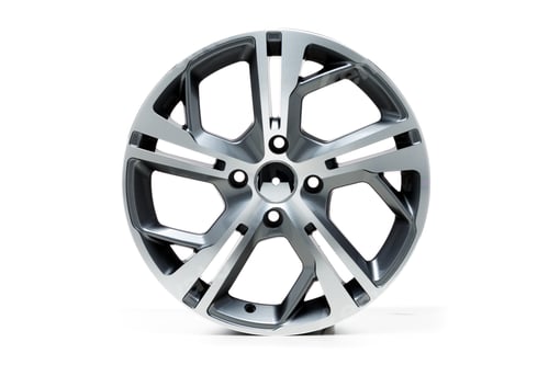 Preview: Alloy Wheel Rim isolated on white