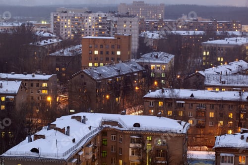 Preview: Winter cityscape