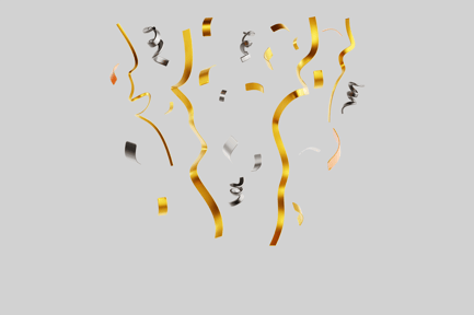 Preview: Vertical Confetti Ribbons