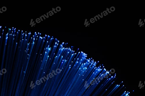 Preview: blue optical fiber