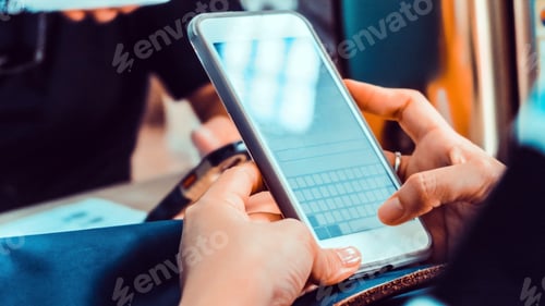Preview: Young Woman Using Technology