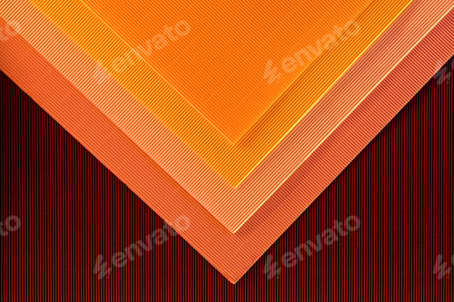 Preview: top view of arrangement of colorful paper sheets backdrop