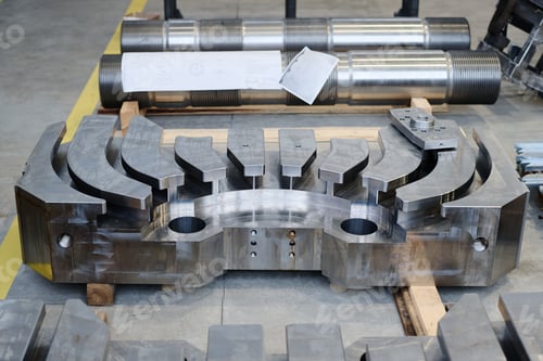 Preview: Metal Parts Produced In Factory