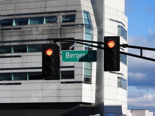 Preview: Traffic light and sign board