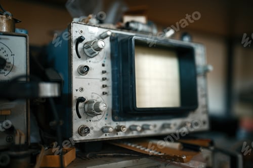 Preview: Electrical testing tools in lab, oscilloscope
