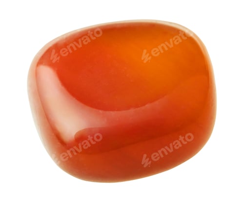 Preview: specimen of carnelian (cornelian, sard) gemstone