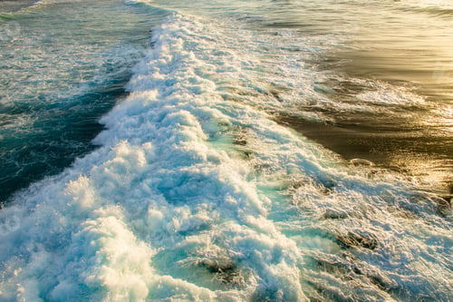 Preview: Beautiful sea foam on beach