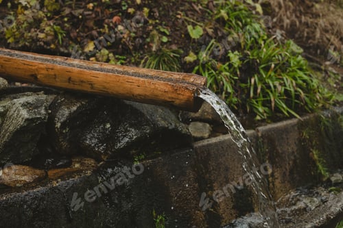 Preview: Carpathians, source of spring fresh water. Outdoor travel
