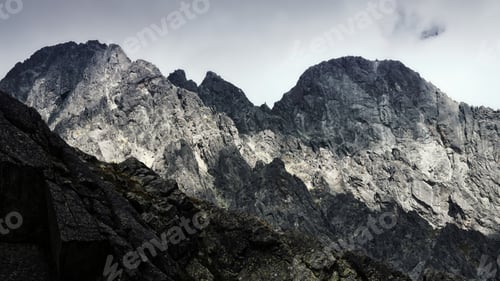 Preview: Majestic rocky mountains of the High Tatras in Slovakia