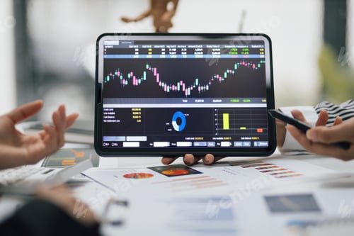 Preview: Meeting financial advisors, analyze investment market situations and plan business strategies.