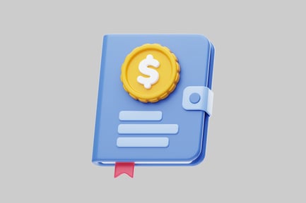 Preview: Blue pancake recipe book