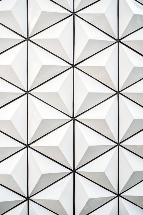 Preview: Beautiful minimalist triangle shape wall background