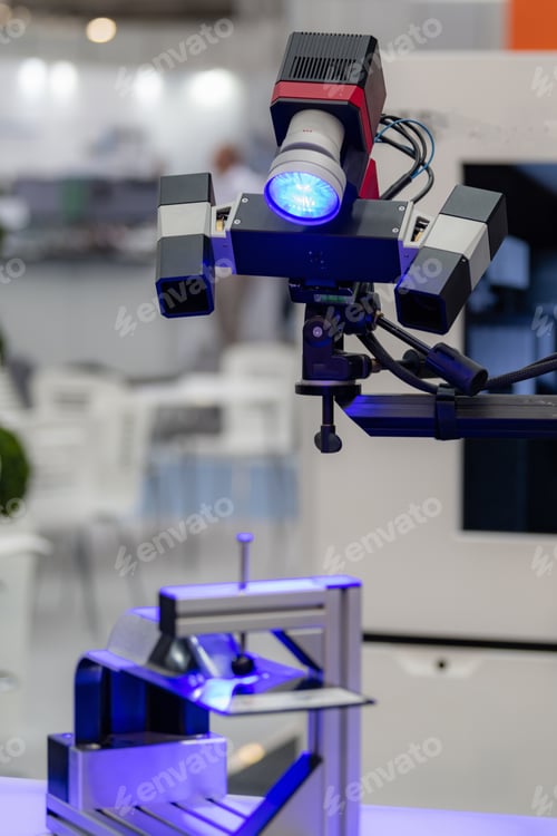 Preview: Scanning box, the optical measuring machine providing fast and precise measurements