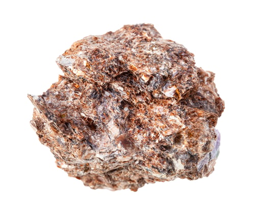 Preview: unpolished Phlogopite (magnesium mica) rock