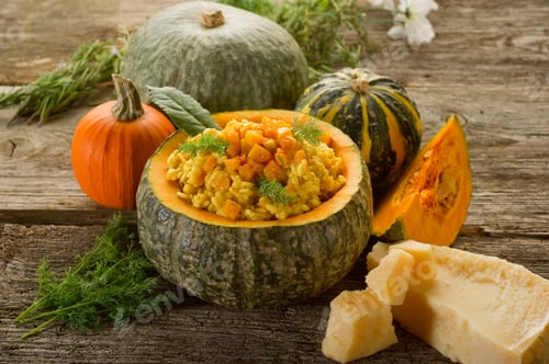 Preview: pumpkin risotto