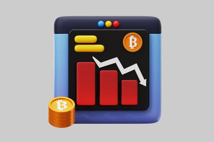 Vorschau: Symbol für den Handel mit Kryptowährungen