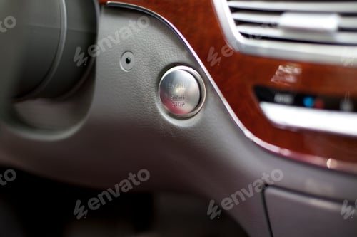 Preview: Start button of car