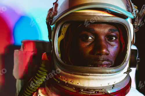 Preview: Cinematic image of an astronaut.