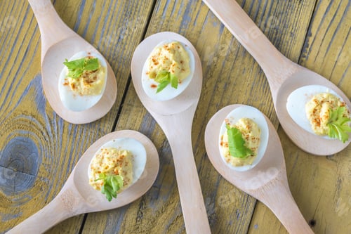 Preview: Spicy deviled eggs