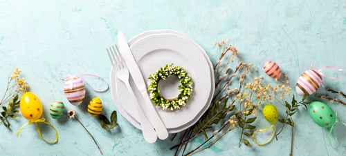 Preview: Easter holiday table setting
