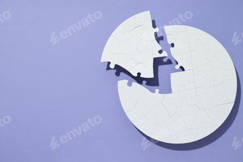 Preview: Puzzles, composition for different concepts and ideas