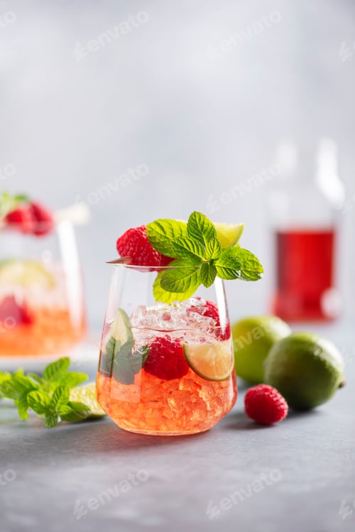 Preview: Raspberry mojito