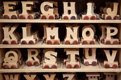 Preview: Toy letters - Alphabet