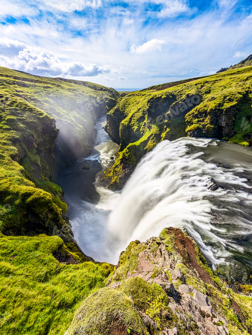 Preview: Skogafoss waterfall and the hike of 20 waterfalls, Iceland