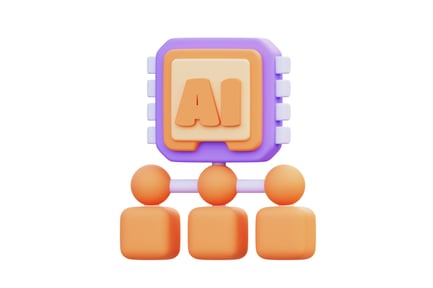 Preview: AI Algorithm 3D Illustration