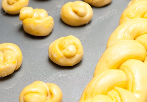 Preview: home made challah bread and rolls