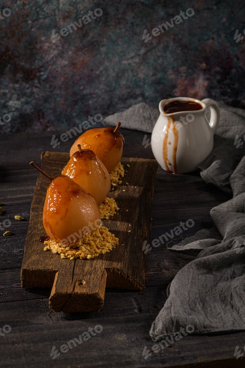 Preview: Poached pears