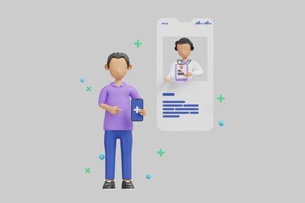 Preview: Online medical consultation avatar setup