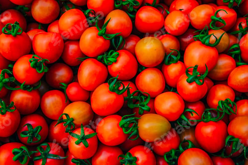 Preview: Top view of red tomatoes
