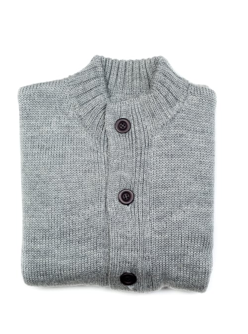 Preview: gray knit sweater complex