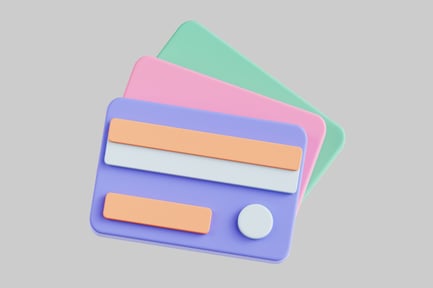Preview: Pastel credit cards